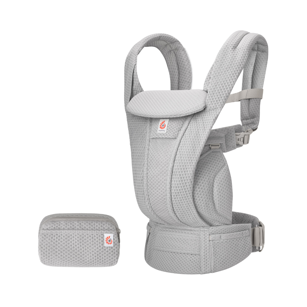 Omni Deluxe Mesh Baby Carrier - Pearl Grey