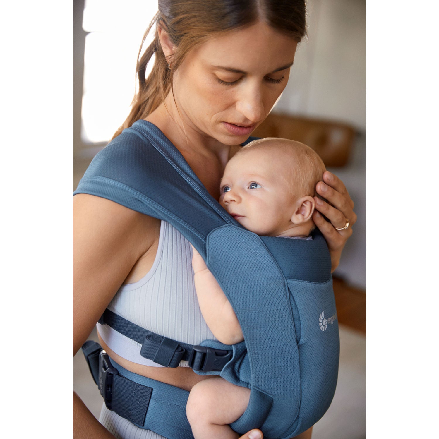 Ergobaby - Embrace Baby Carrier, Oxford Blue