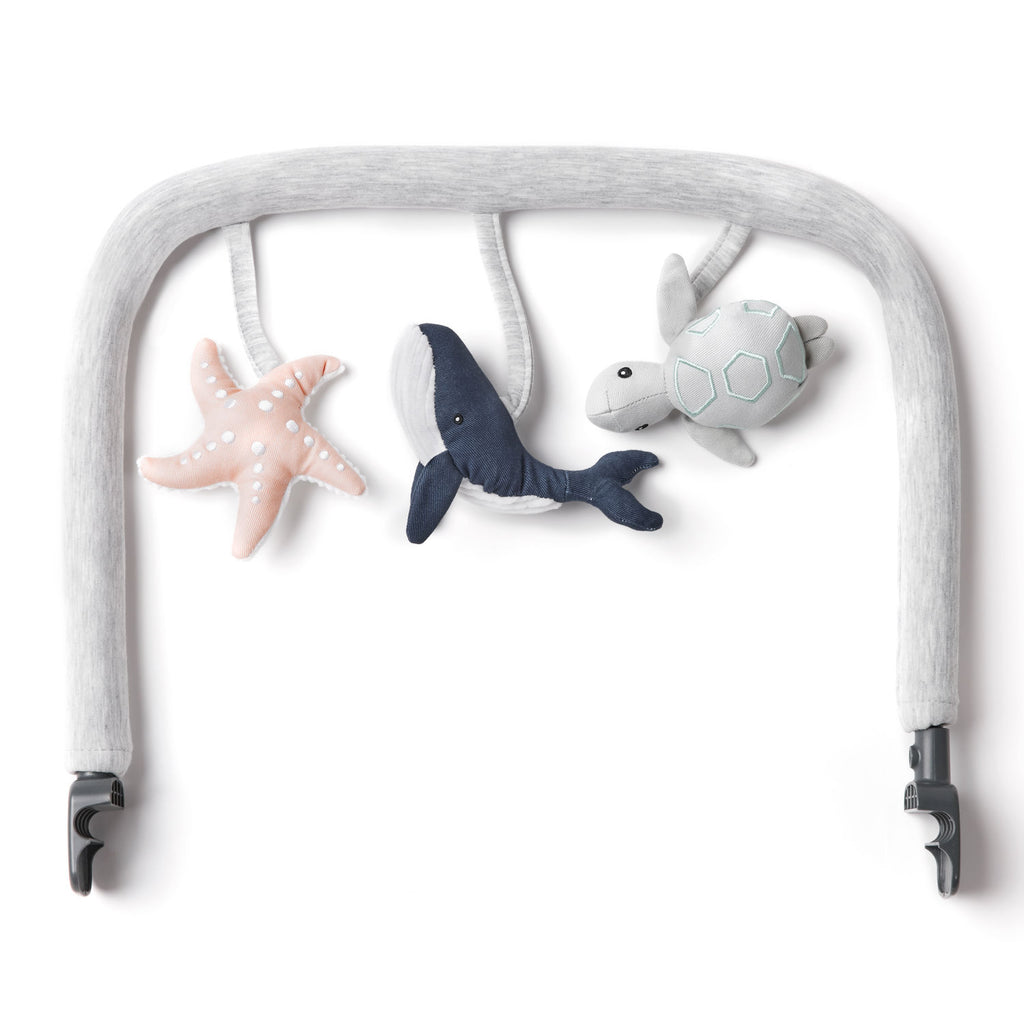 Evolve 3 in 1 Bouncer Ocean Wonders Toy Bar - Light Grey