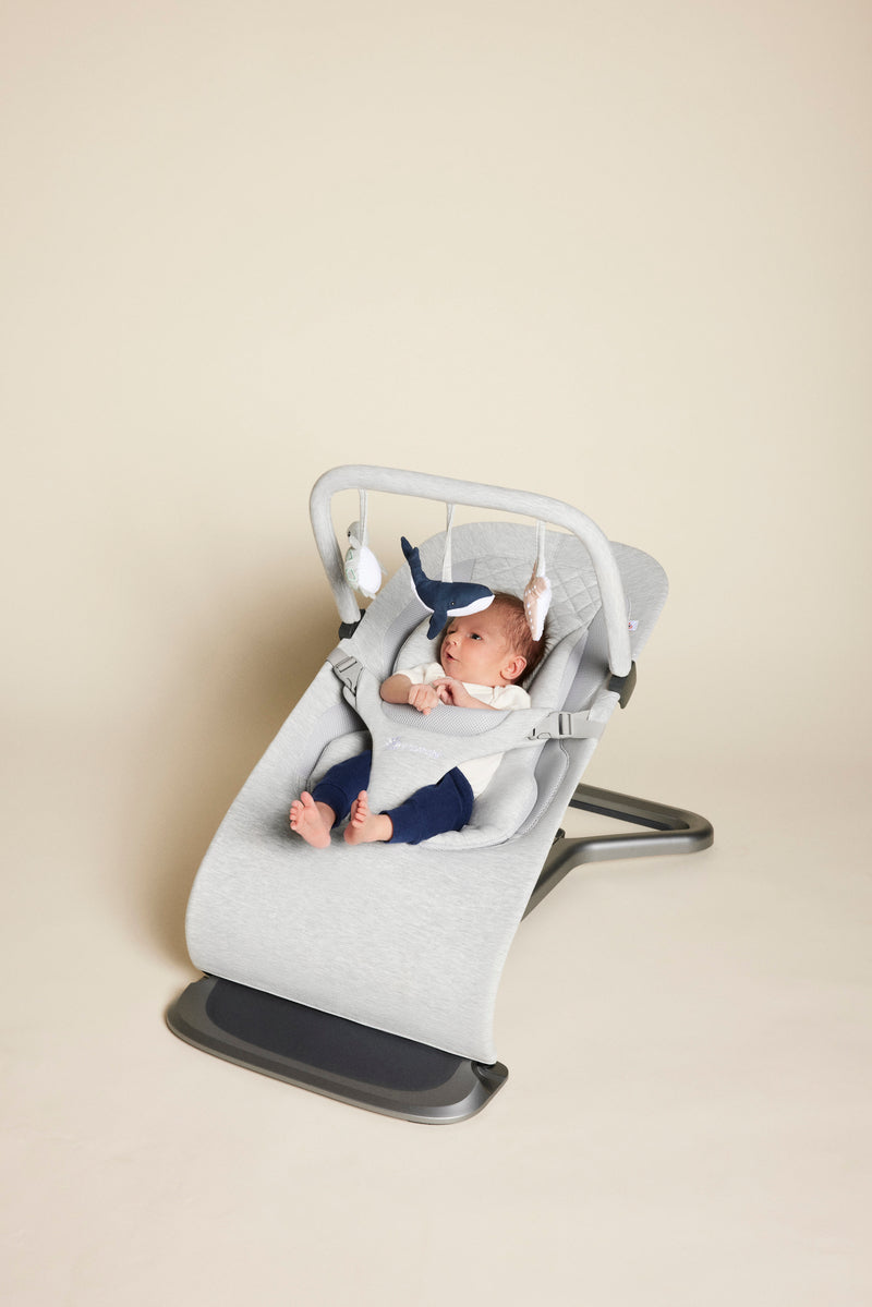 Evolve 3 in 1 Bouncer Ocean Wonders Toy Bar - Light Grey