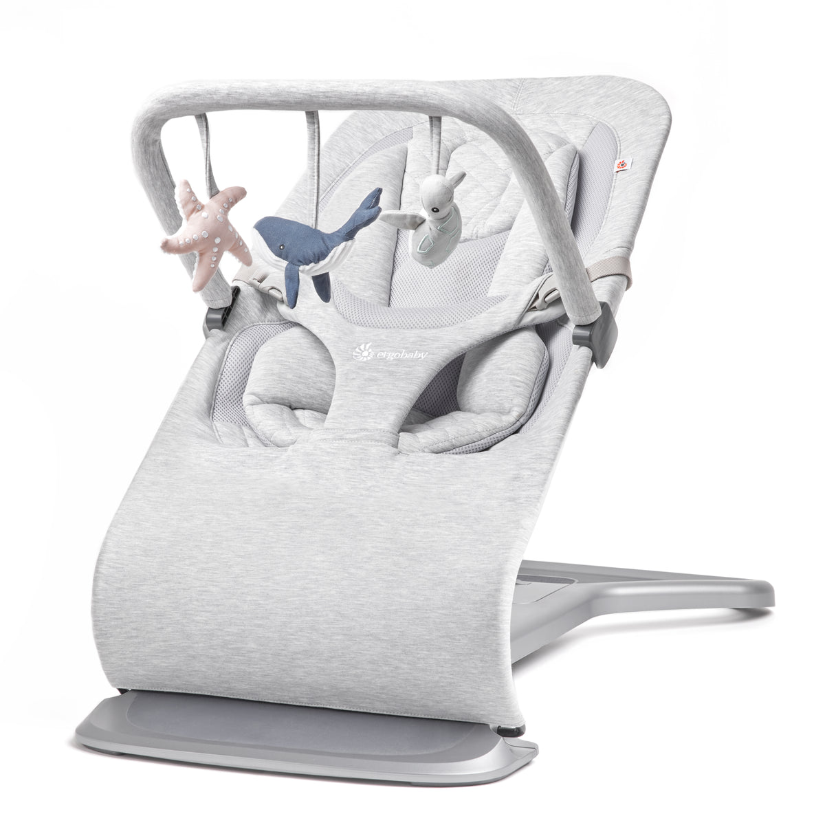 Evolve 3 in 1 Bouncer Ocean Wonders Toy Bar - Light Grey